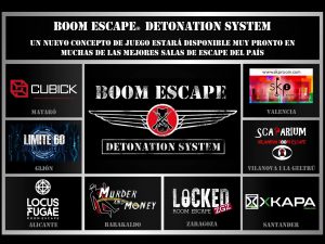 Salas donde está disponible Boom Escape